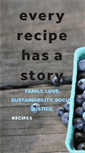 Mobile Screenshot of everyrecipehasastory.com